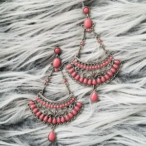 4" Cora Chandelier earrings